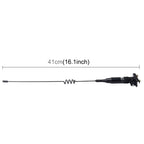 Universal Car Decoration Extensile Aerial Clip Side Car Modified To Remove Static Electricity Aerial, Length: 41cm, Length: 41cm – Durable Build, Easy to Use