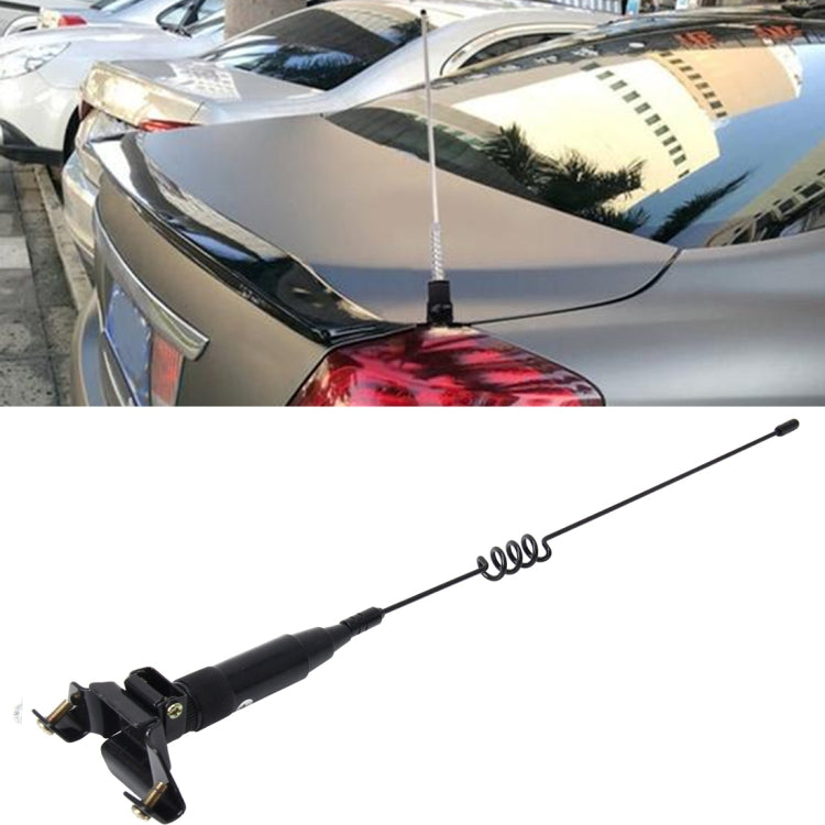 Universal Car Decoration Extensile Aerial Clip Side Car Modified To Remove Static Electricity Aerial, Length: 43cm, Length: 43cm Length: 43cm Black