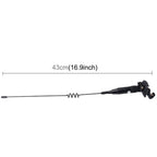 Universal Car Decoration Extensile Aerial Clip Side Car Modified To Remove Static Electricity Aerial, Length: 43cm, Length: 43cm