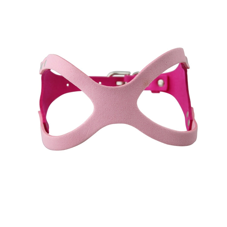 Microfiber Glasses Style Breathable Dog Chest Strap, Size: L, Size: L