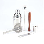 7 in 1 Stainless Steel Wine Cocktail Shaker Tools Set with Cloth Bag, Capacity: 750ml, 750ml
