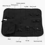 12 in 1 Stainless Steel Wine Cocktail Shaker Tools Set with Cloth Bag, Boston 800600M, Boston 800600M