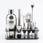 18 in 1 Cocktail Shaker Tools Setwith Acrylic Mount, , Capacity: 550ml, 550ml 550ml