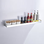 80cm Kitchen Multi-function Wall Hanging Holder Seasoning Storage Rack, 80cm(Silver) 80cm(Silver)