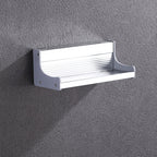 30cm Multi-function Kitchen Punching Wall-mounted Aluminum Condiment Storage Rack, 30cm Punching 30cm Punching