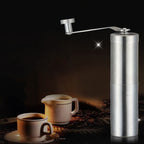 Portable Conical Burr Mill Manual Stainless Steel Bean Pepper Hand Crank Coffee Grinder, Gift Box Package, Coffee Bean Grinder Coffee Bean Grinder