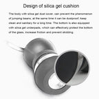 Portable Conical Burr Mill Manual Spice Herbs Hand Grinding Machine Coffee Bean Grinder with Seal Pot, With Seal Pot