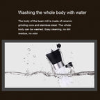 Portable Conical Burr Mill Manual Spice Herbs Hand Grinding Machine Coffee Grinder, Capacity: 36g, Portable Conical