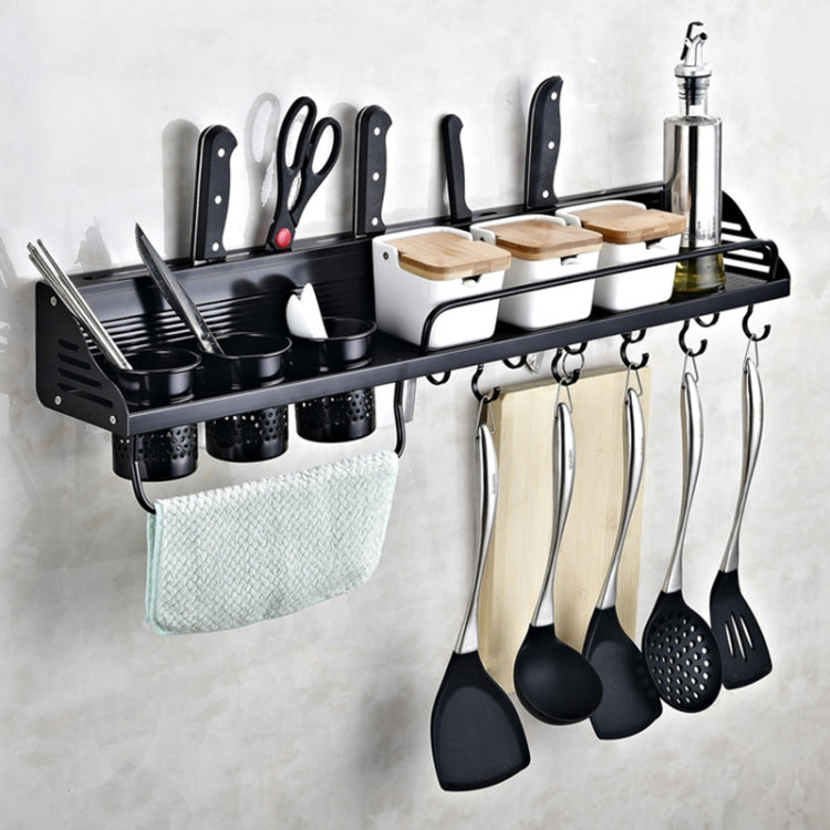 A Version 40cm 1 Cup Kitchen Multi-function Wall-mounted Condiment Storage Rack, A Version 40cm
