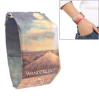 Travel Pattern Creative Fashion Waterproof Paper Watch Intelligent Paper Electronic Wristwatch, Travel Pattern Travel Pattern