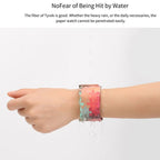 Travel Pattern Creative Fashion Waterproof Paper Watch Intelligent Paper Electronic Wristwatch, Travel Pattern