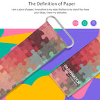 Travel Pattern Creative Fashion Waterproof Paper Watch Intelligent Paper Electronic Wristwatch, Travel Pattern