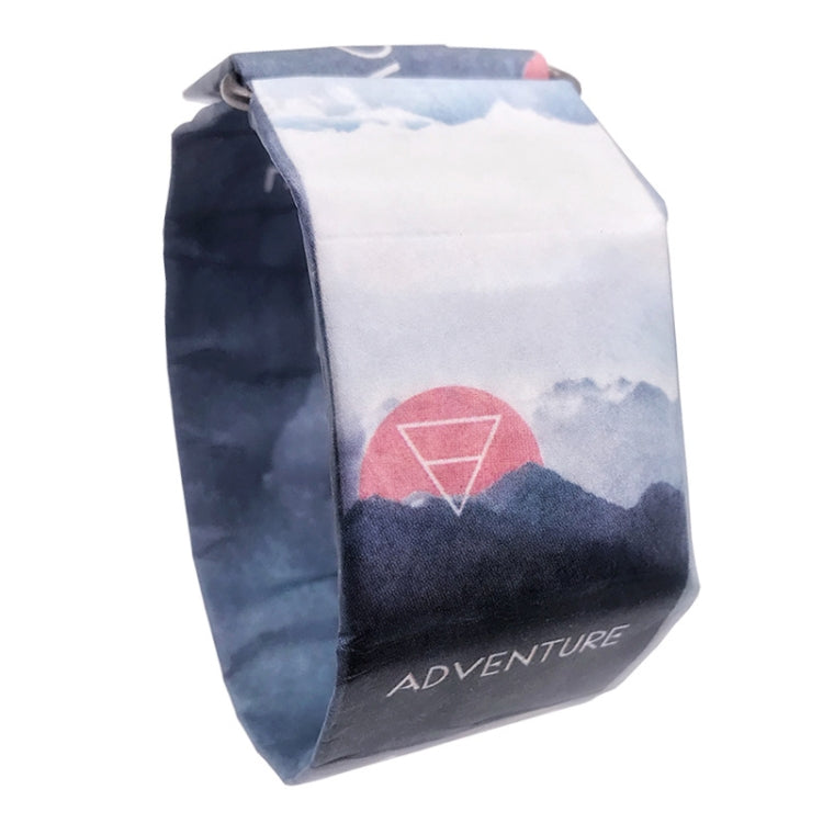 Adventure Pattern Creative Fashion Waterproof Paper Watch Intelligent Paper Electronic Wristwatch, Adventure Pattern
