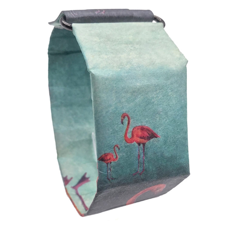 Flamingo Pattern Creative Fashion Waterproof Paper Watch Intelligent Paper Electronic Wristwatch, Flamingo Pattern