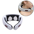 Household Electric Pulse Shock Neck Massager Intelligent Body Massager, Battery Powered (Not Include Battery), Old Battery Power Old Battery Power