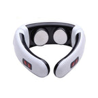 Household Electric Pulse Shock Neck Massager Intelligent Body Massager, Battery Powered (Not Include Battery), Old Battery Power