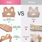 Women Ultrathin Kyphosis Correction Shoulder Support Tight-fitting Orthopedic Belt, Size:L, L