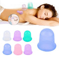 Health Care Body Massage Vacuum Silicone Cupping Cup,Random Color Delivery, 1 PCS 1 PCS