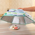 Folding Food Cover Keep Foods Warm Aluminum Foil Cover, Blue Tableware Pattern, Size: 60*60*17cm, Size: 60*60*17cm, Blue – Durable Build, Easy to Use Size: 60*60*17cm, Blue HC5497A
