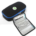 Travel Needs Outdoor Insulated Bag Insulin Storage Bag, Size: 20.3*10*5cm Black
