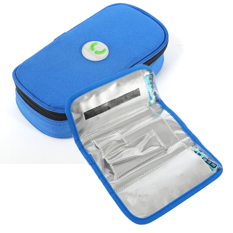 Travel Needs Outdoor Insulated Bag Insulin Storage Bag, Size: 20.3*10*5cm – Durable Build, Easy to Use Blue
