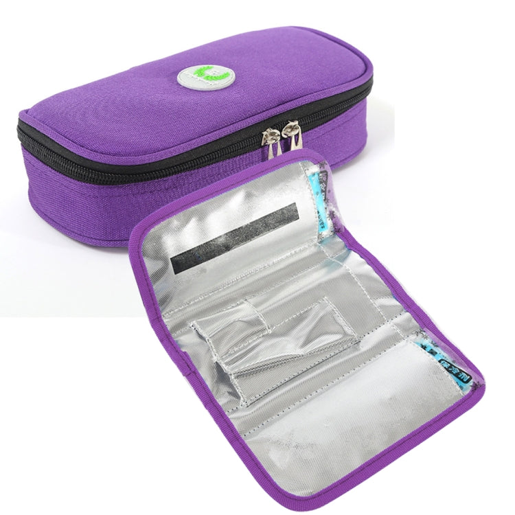Travel Needs Outdoor Insulated Bag Insulin Storage Bag, Size: 20.3*10*5cm – Durable Build, Easy to Use Purple