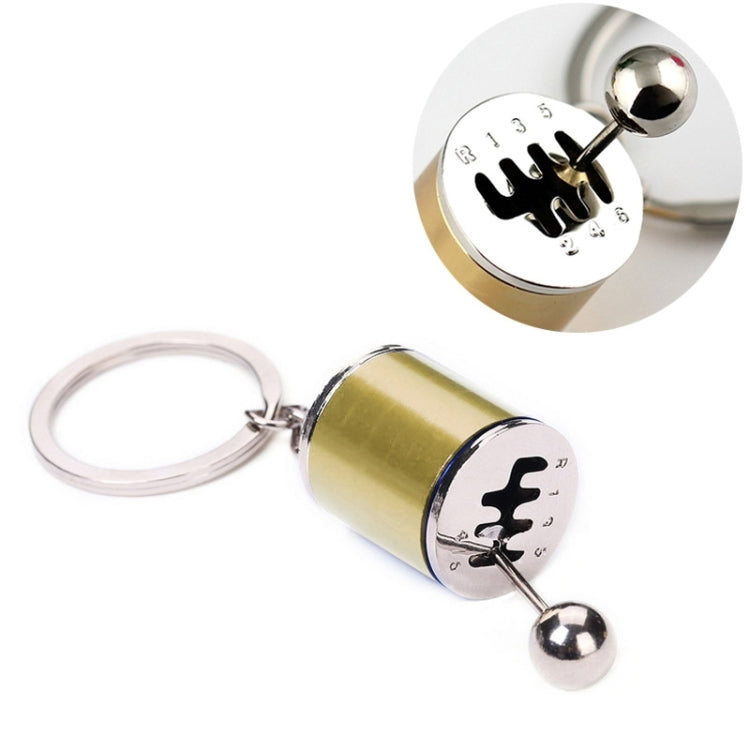 Six-speed Manual Shift Gear Keychain Key Ring Holder – Ring Holder Gold