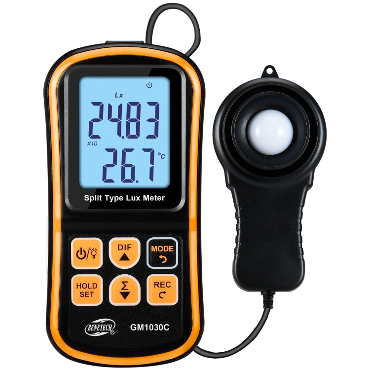BENETECH GM1030C Portable Split Digital Illuminometer LUX Meter, GM1030C GM1030C
