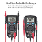 BSIDE ADM66 Handheld Household 6000 Count AC / DC Current Voltage Capacitor Automatic Range Multimeter with LCD Backlight & Card Slot Function – Card Slot