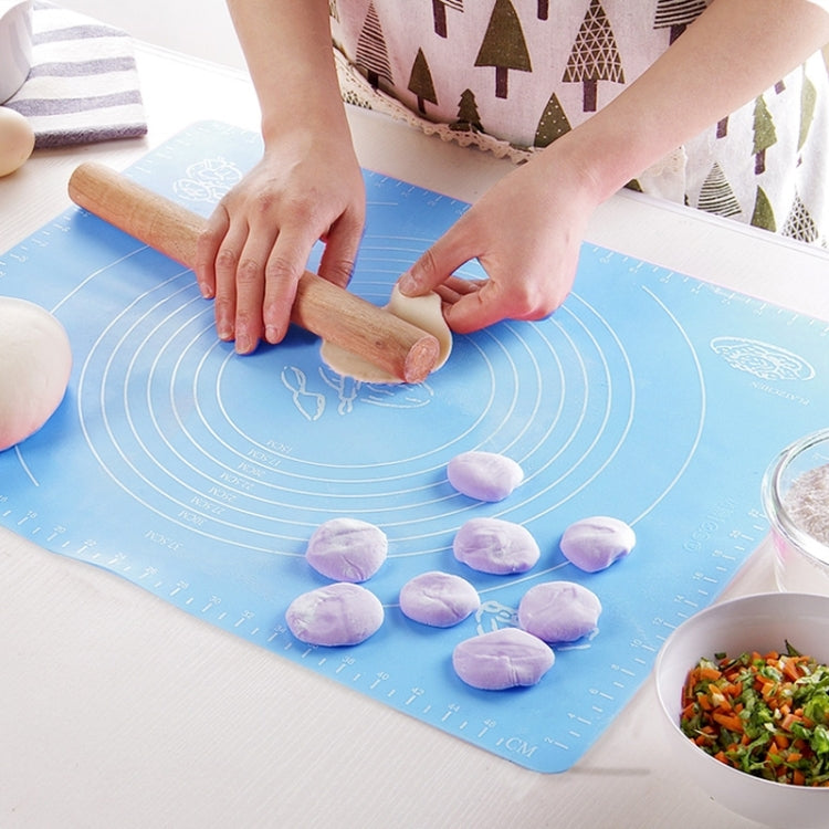 2 PCS Multi-purpose Baking Necessary Silicone Kneading Dough Pad / Flour Pad / Heat Insulation Meal Pad Random Color Delivery Default Title