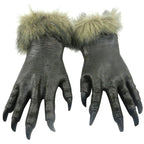 1 Pair Halloween Decoration Latex Wolf Gloves Halloween Festival Party Fancy Masquerade Glove Props, Wolf Gloves Wolf Gloves