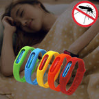 5 PCS Anti-mosquito Silicone Repellent Bracelet Buckle Wristband Bugs Away, Suitable for Children and Adults, Length:23cm, Random Color Delivery, 5 PCS 5 PCS