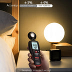 Wintact WT81 Digital Light Lux Meter for Factory / School / House Various Occasion, Range: 0-200,000 Lux – Durable Build, Easy to Use