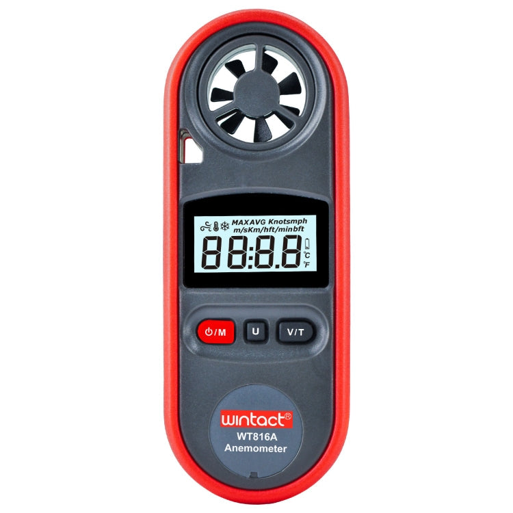 Wintact WT816A Digital Electronic Thermometer Anemometer, WT816A WT816A