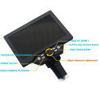G1200 7 inch LCD Screen 1200X Portable Electronic Digital Desktop Stand Microscope, UK Plug, No Battery AU Plug, No Battery EU Plug, No Battery UK Plug, No Battery US Plug