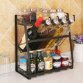 Creative Kitchen Three-layer Storage Shelf Spice Rack, 2 2