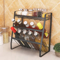 Creative Kitchen Three-layer Storage Shelf Spice Rack, 1 1