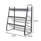 Creative Kitchen Three-layer Storage Shelf Spice Rack, 1