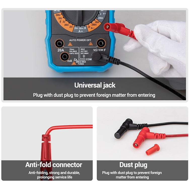 5 PCS CAT III 1000V 20A Multimeter Test Leads Probes, 5 PCS – Durable Build, Easy to Use