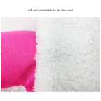 Strawberry Shaped Foldable Short Plush Pet House Nest, Size: S, Purple, Size S, Red, Size S, Pink, Size S, Blue, Size S