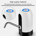 A1 Bottled Water Electric Water Absorber Water Dispenser Automatic Pump (White), A1 Bottled Automatic Pump – Durable Build, Easy to Use