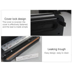 Household Commercial Food Vacuum Plastic Packaging Machine Sealer Closer Machine, UK Plug, Food UK Plug (Black), Food UK Plug (White)