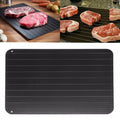 Kitchen Tool Rapid Defrosting Tray Thawing Plate Frozen Food Defrost Without Electricity, Size: 11.6 x 8 inch, Medium 3mm Medium 3mm