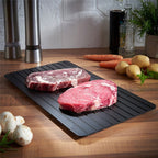 Kitchen Tool Rapid Defrosting Tray Thawing Plate Frozen Food Defrost Without Electricity, Size: 11.6 x 8 inch, Medium 3mm
