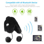 Bluetooth Warm Plush Hat, Supports Phone Answering & Bluetooth Photo Taking & Music Playing