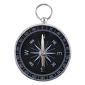 Outdoor Sports Camping Hiking Pointer Guider Aluminum Alloy Compass Hiker Navigation with Keychain, Random Color Delivery, G44-2 G44-2