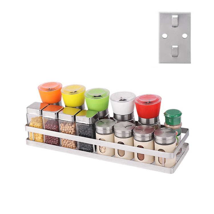 304 Stainless Steel Wall-mounted Kitchen Rack Hanging Seasoning Holder, Seasoning Holder Seasoning Holder