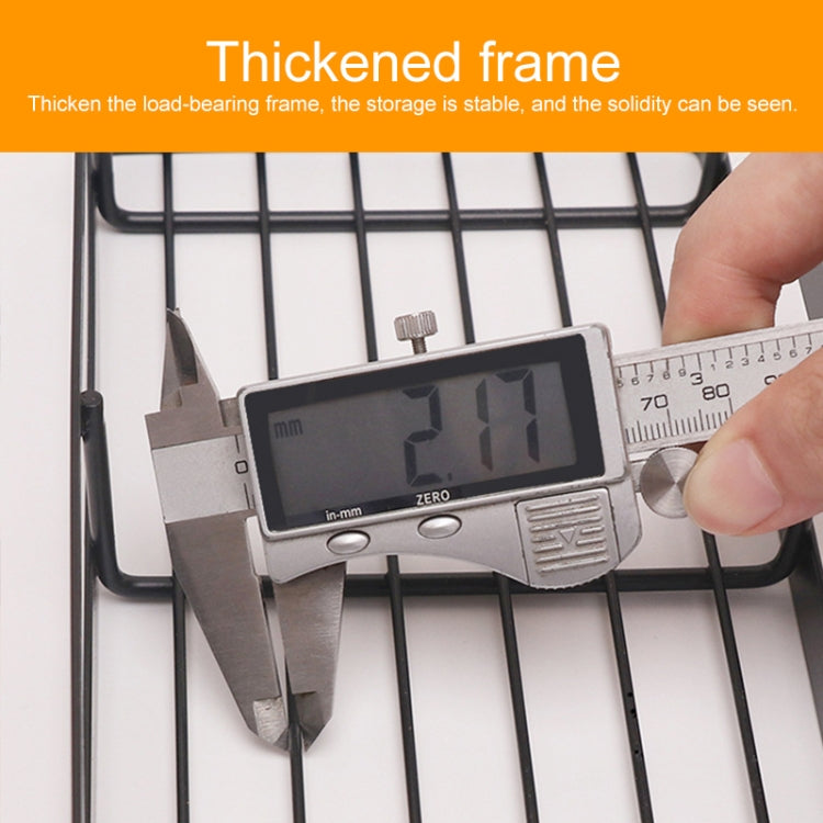 30cm Kitchen Punch-free Wall Mount Seasoning Storage Rack, 30cm