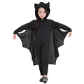 Halloween Costume Children Jumpsuit Bat Style Cosplay Costumes Stage Suit Size:S, Suggested Height:105-115cm, Size: S Children Size: S Children