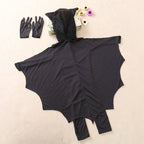 Halloween Costume Children Jumpsuit Bat Style Cosplay Costumes Stage Suit Size:S, Suggested Height:105-115cm, Size: S Children